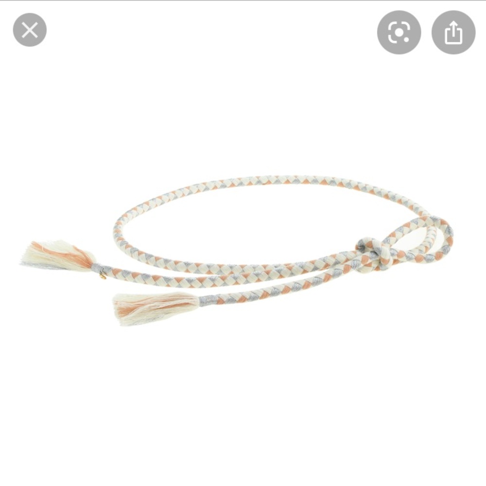 🪢 3 J Crew Tassel Rope Belts 🪢